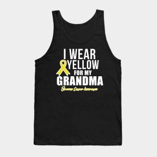 Sarcoma Cancer Shirt for Grandma Sarcoma Awareness Products Tank Top